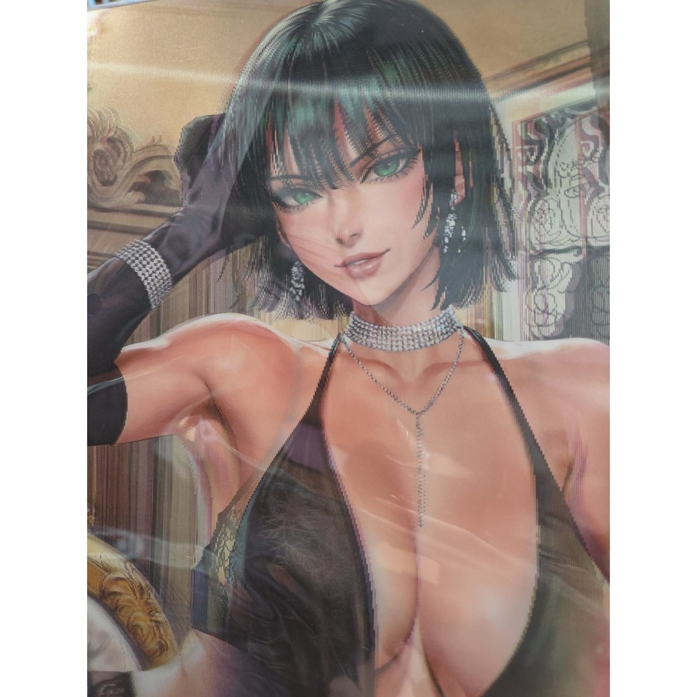 Fubuki aka Blizzard of Hell from One Punch Man UNCENSORED 3D Lenticular Poster